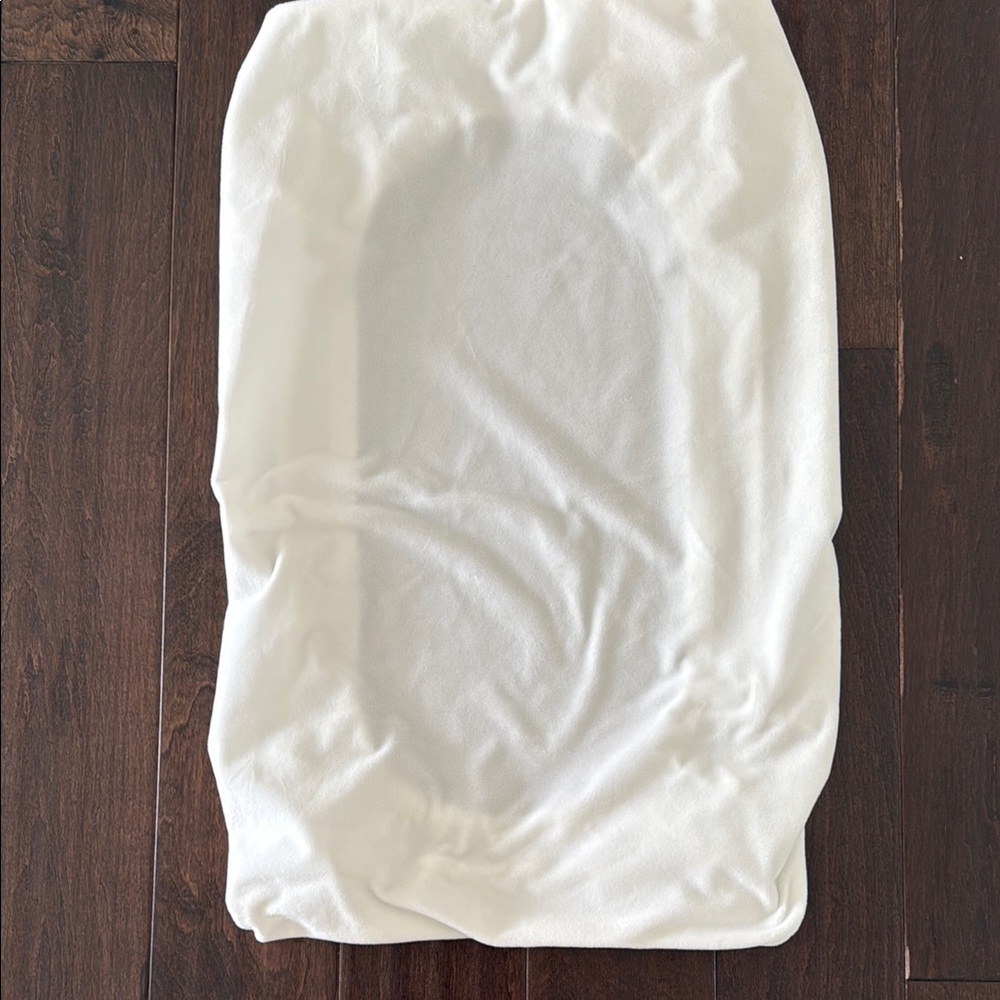 Pottery Barn Kids Luxe Chamois Ivory Changing Pad Cover! Two available!